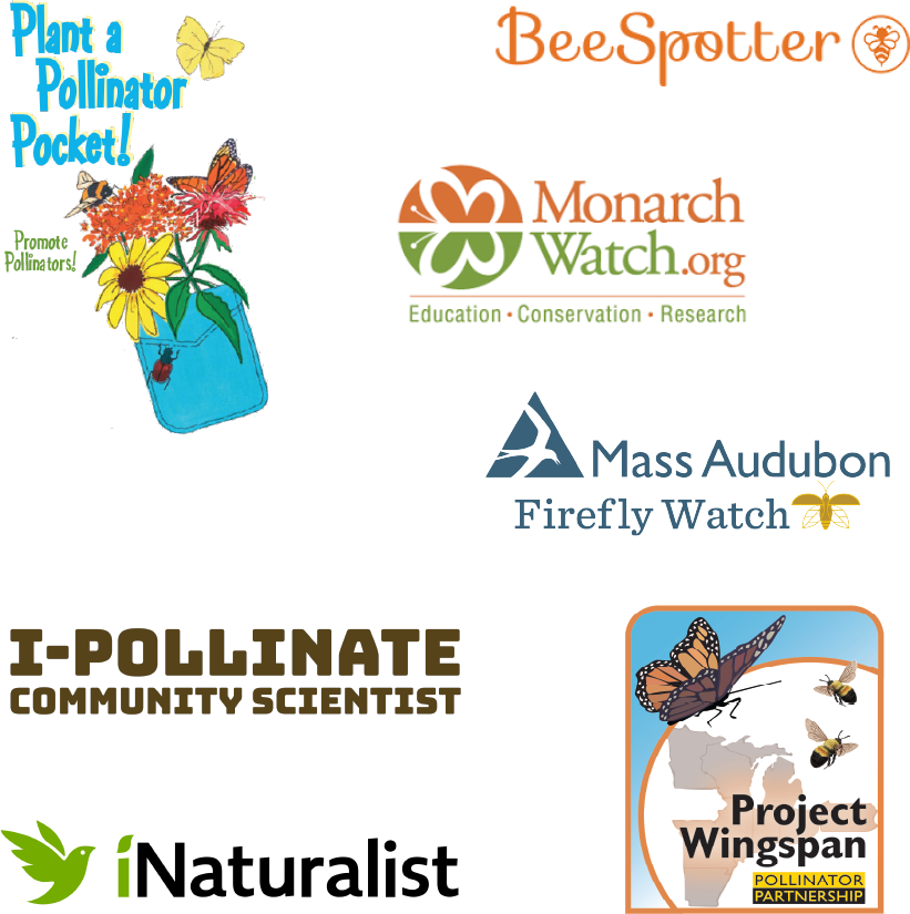 Community Science organizations logos
